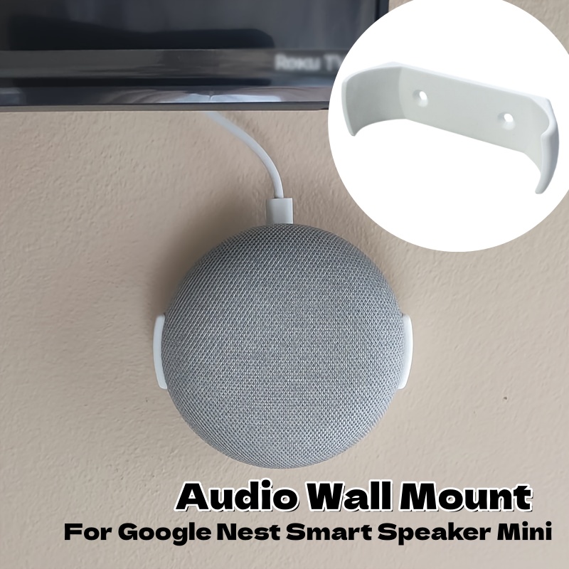 Google Speaker Nest Mini - Uchwyt ścienny na głośnik, organizer do