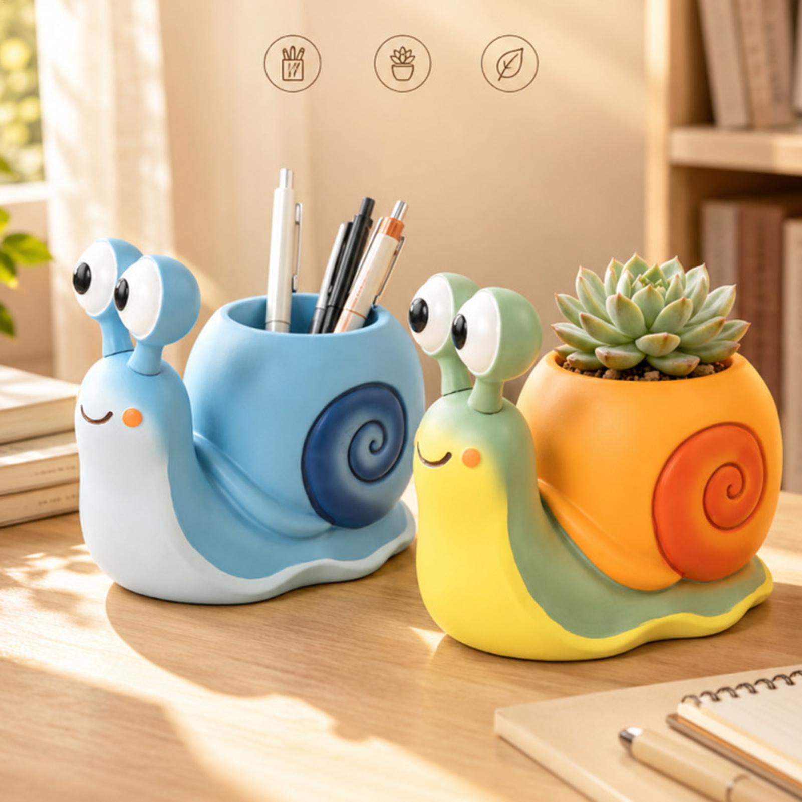 Doniczka w kształcie ślimaka,  – Echeveria Succulent recenzja i cena